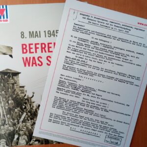 "Schwur von Buchenwald", große Postkarte-0