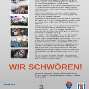 Plakat "Der Schwur von Buchenwald" (Tor)-0