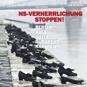 Plakat (Karton) "NS-Verherrlichung stoppen!-0