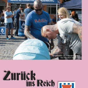 Flyer "Zurück ins Reich. Der geschichtspolitische Angriff der AfD"